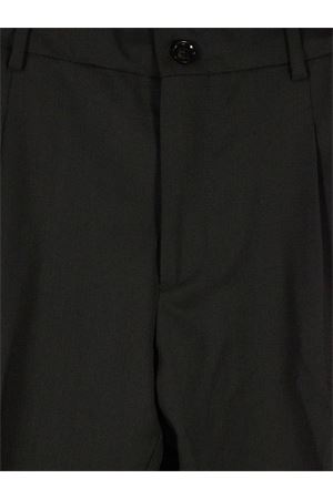 Black virgin wool blend Riccardo trousers BE ABLE | RICCARDOCCMLRNERO